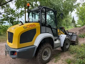 Kramer 5055 Radlader Heckansicht mit Typbezeichnung 5055